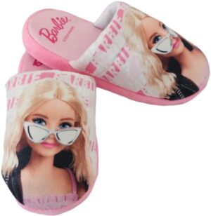 Chaussons BARBIE doux et chauds pour enfants et adolescents
