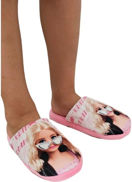 Chaussons BARBIE doux et chauds pour enfants et adolescents – Image 4