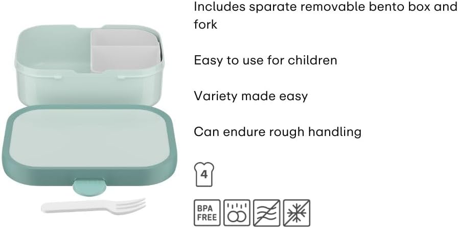 Boîte déjeuner Barbie 750 avec bento et fourchette – Image 3