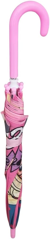 Parapluie Barbie Disney coloré avec poignée ergonomique, diamètre 80 cm – Image 4