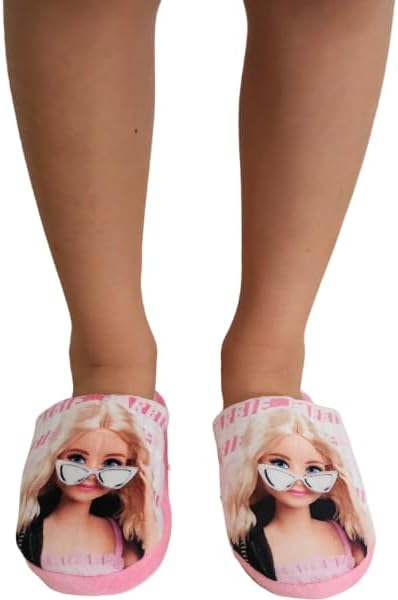 Chaussons BARBIE doux et chauds pour enfants et adolescents – Image 3