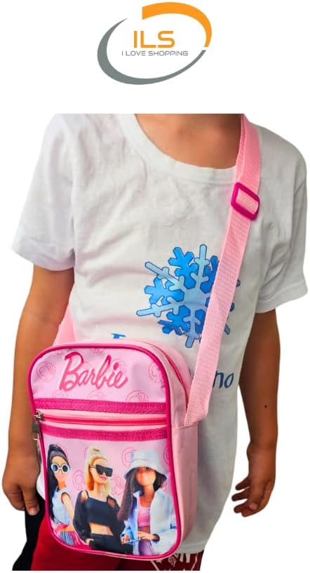 Sac banane Barbie à bandoulière réglable pour enfant – Image 4