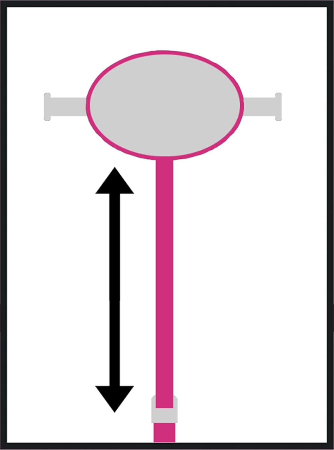 Trottinette Barbie 3 roues réglable avec plaque décorée PINK – Image 3