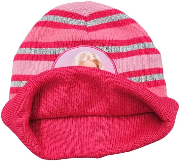 Bonnet d'hiver Barbie Fuchsia taille unique – Image 3