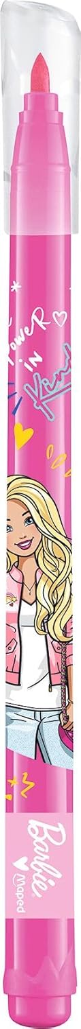 Coffret de coloriage Barbie Maped avec crayons, feutres et ciseaux 13cm – Image 5