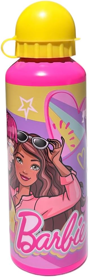 Gourde sport Barbie en aluminium 500 ml avec bec verseur – Image 2