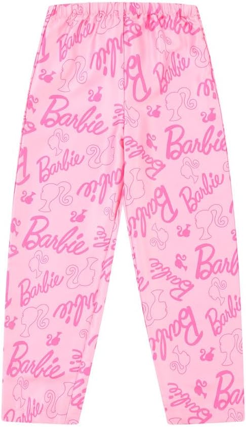 Pyjama long Barbie en satin de soie, femme et fille – Image 4