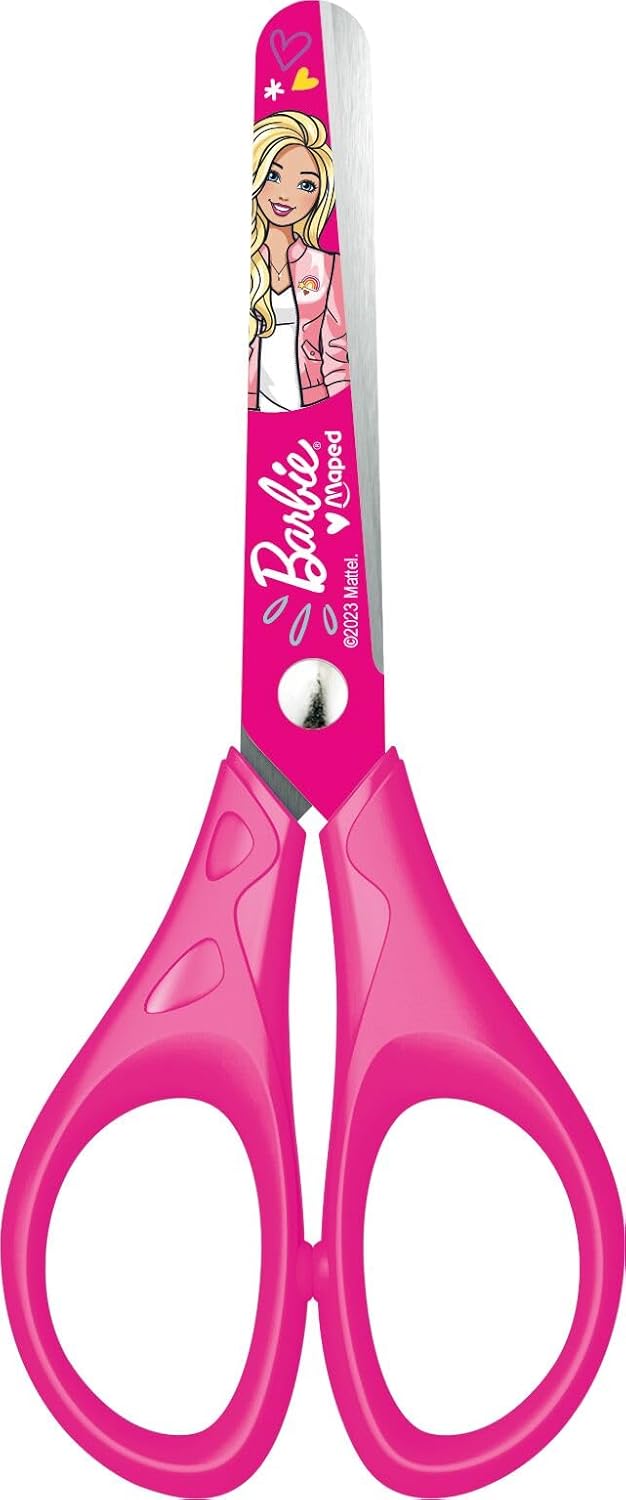 Coffret de coloriage Barbie Maped avec crayons, feutres et ciseaux 13cm – Image 4