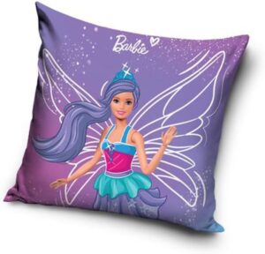 Housse de coussin Barbie licorne violet 40 x 40