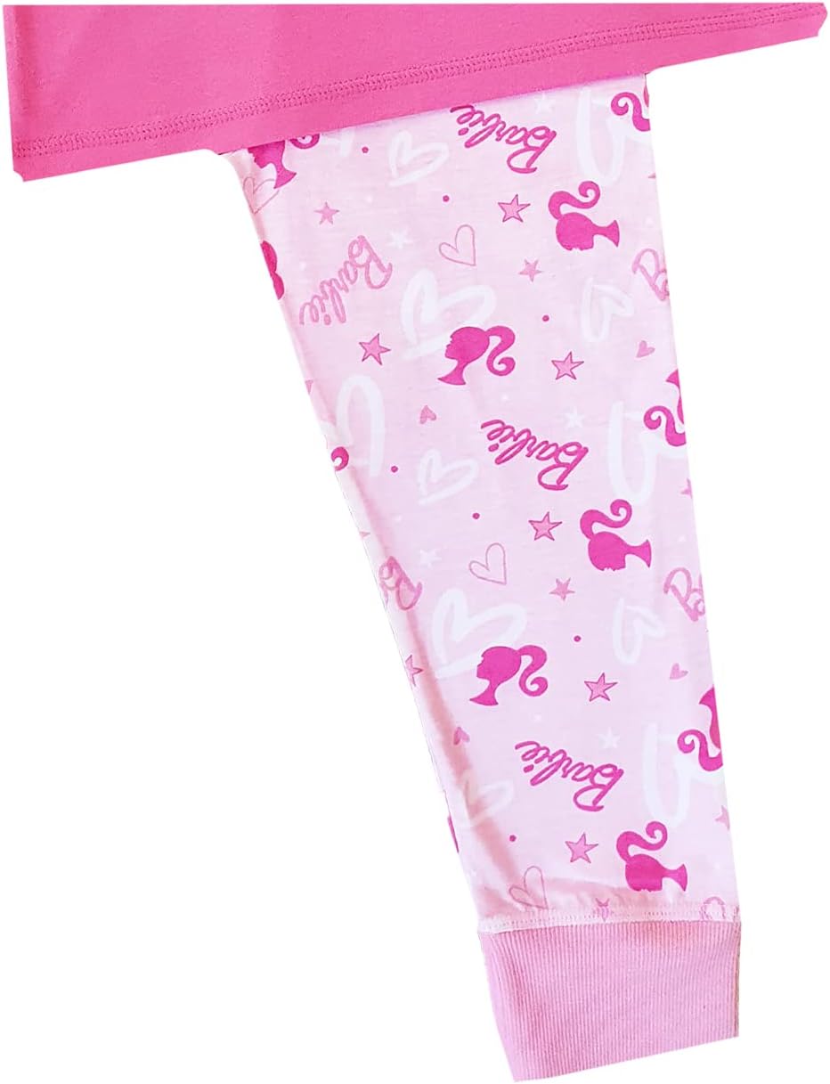 Pyjama fille Barbie à manches longues – Image 3