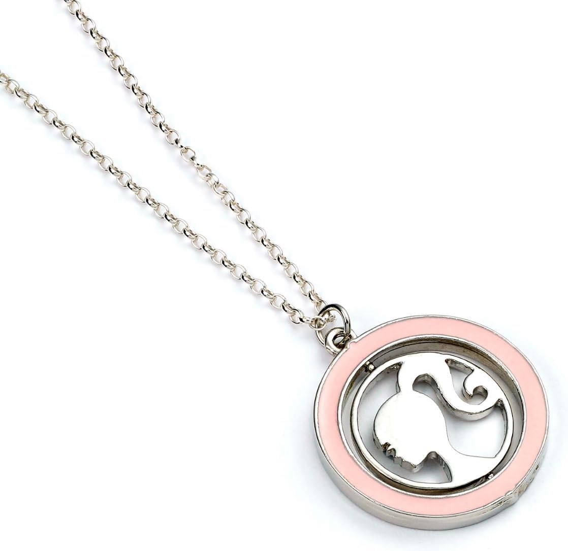 Collier Barbie silhouette tournante en zinc, taille unique – Image 3