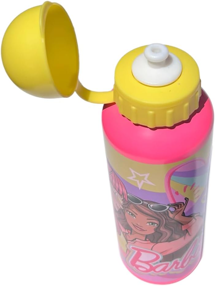 Gourde sport Barbie en aluminium 500 ml avec bec verseur – Image 3