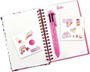 Journal de poche Barbie à paillettes réversibles, 32 pages