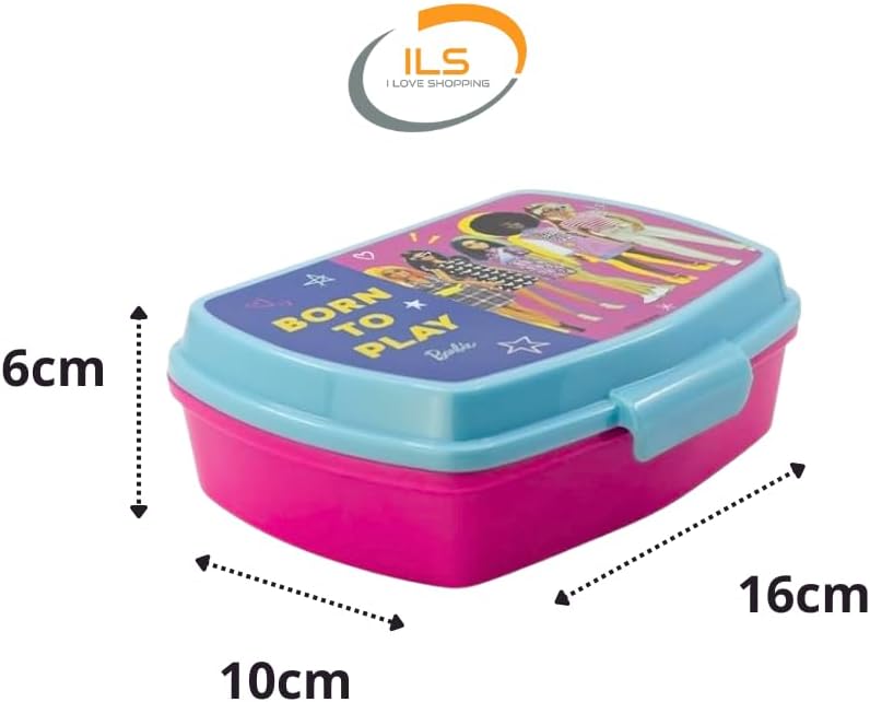 Boîte à sandwich Barbie couleur Barbie Fille pour enfants – Image 4