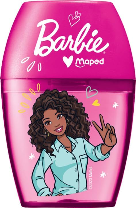 Coffret de coloriage Barbie Maped avec crayons, feutres et ciseaux 13cm – Image 3