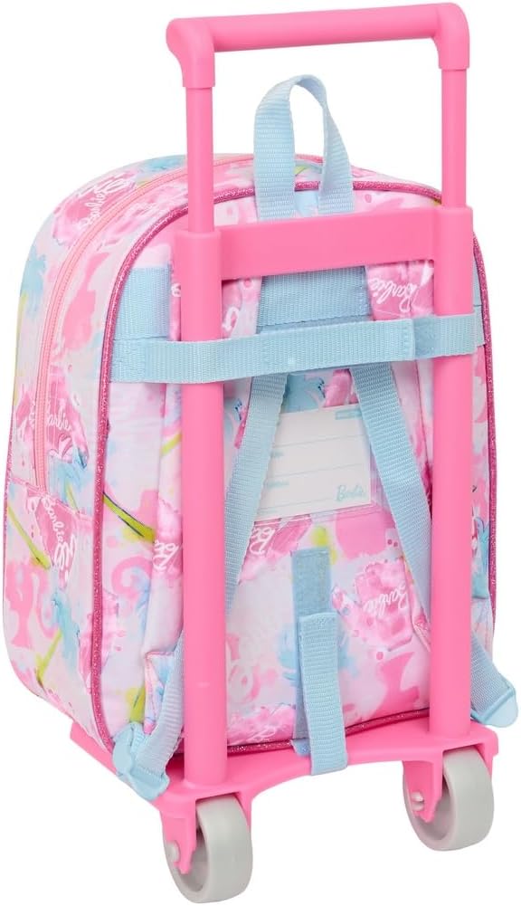 Cartable à roulettes Barbie Painterly multicolore 3 – Image 2