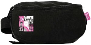 Sac banane Barbie BeUniq noir multicolore 13 x 23 x 9 cm