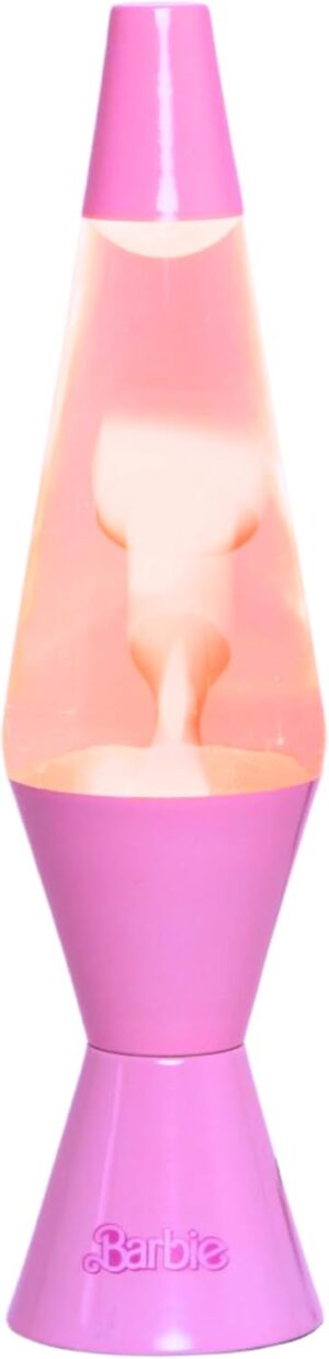 Lampe à lave Barbie de table avec ampoule incluse