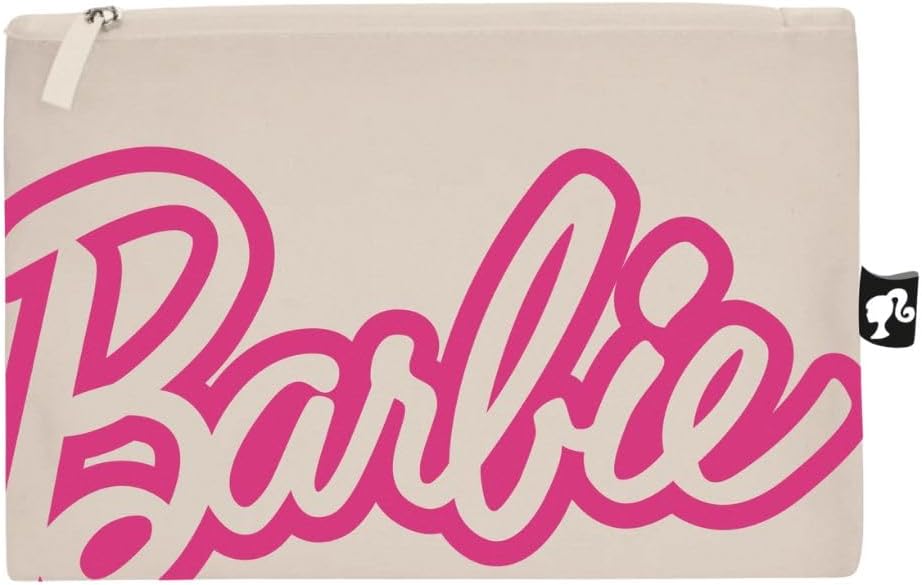 Trousse de toilette Barbie en coton 22,5 x 16 cm