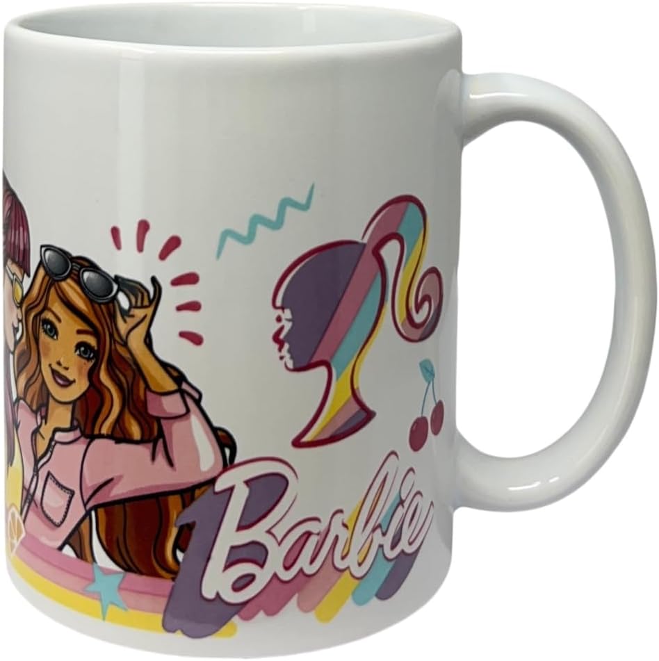 Mug bol de petit déjeuner Barbie Mattel en céramique 325 ml – Image 3