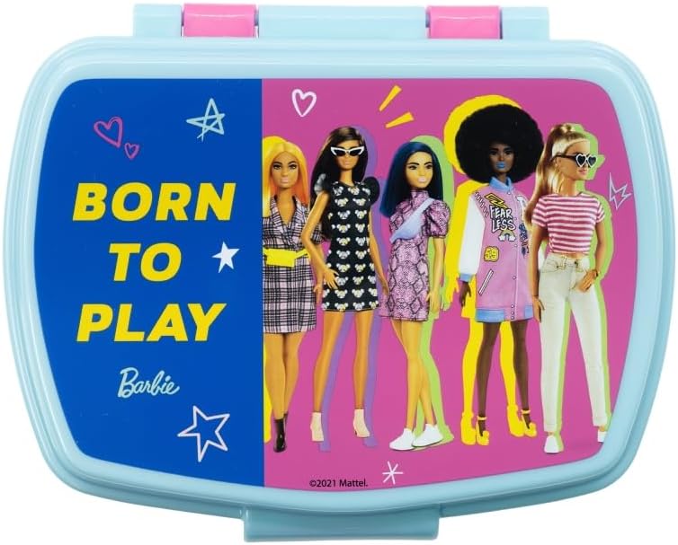 Boîte à sandwich Barbie couleur Barbie Fille pour enfants