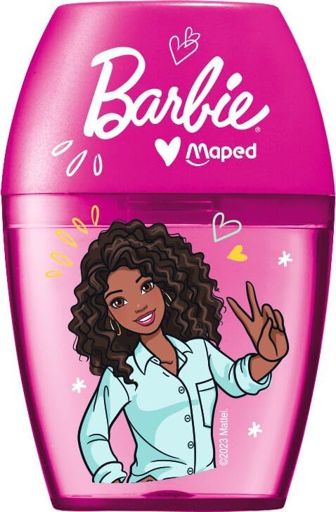 Taille-crayons Barbie Maped 1 trou avec réserve – Image 2