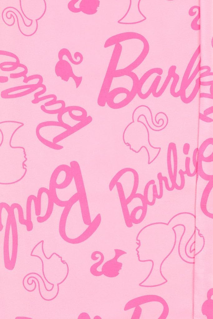 Pyjama long Barbie en satin de soie, femme et fille – Image 5
