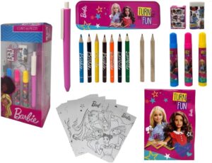 Cube créatif Barbie avec papeterie 25 pièces
