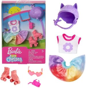 Tenue Chelsea Barbie avec patins à roulettes Mattel FXN69