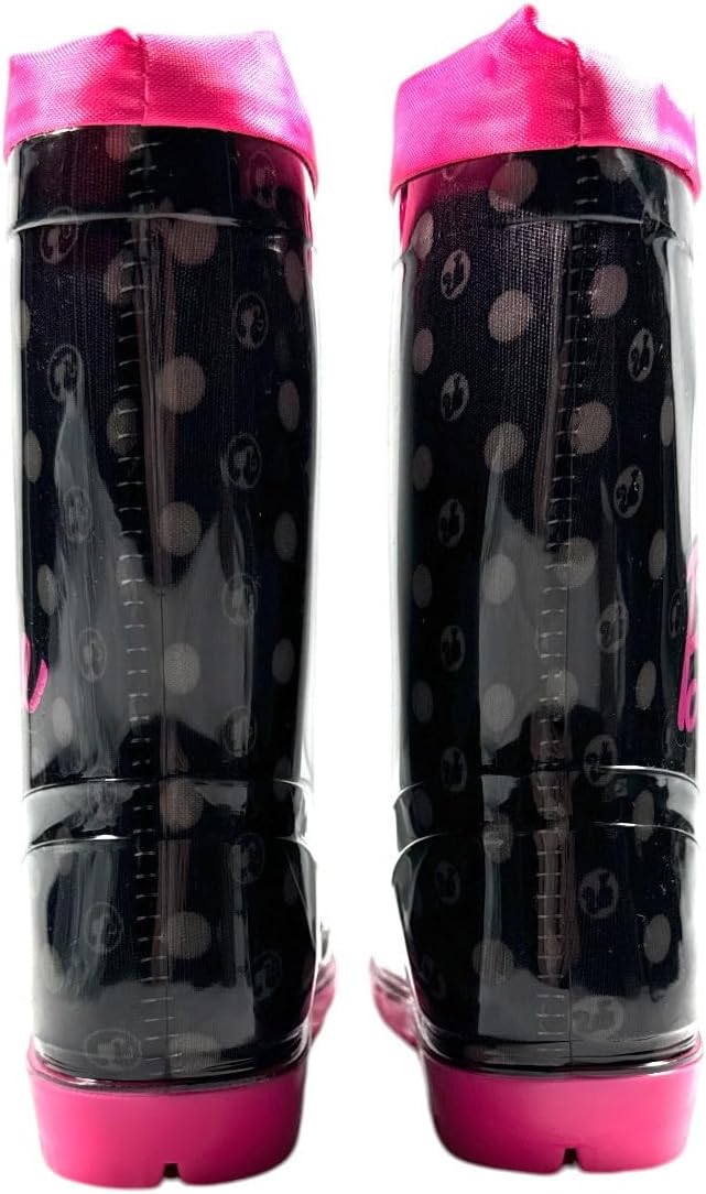 Botte Barbie fille en caoutchouc imperméable pour temps froid – Image 4