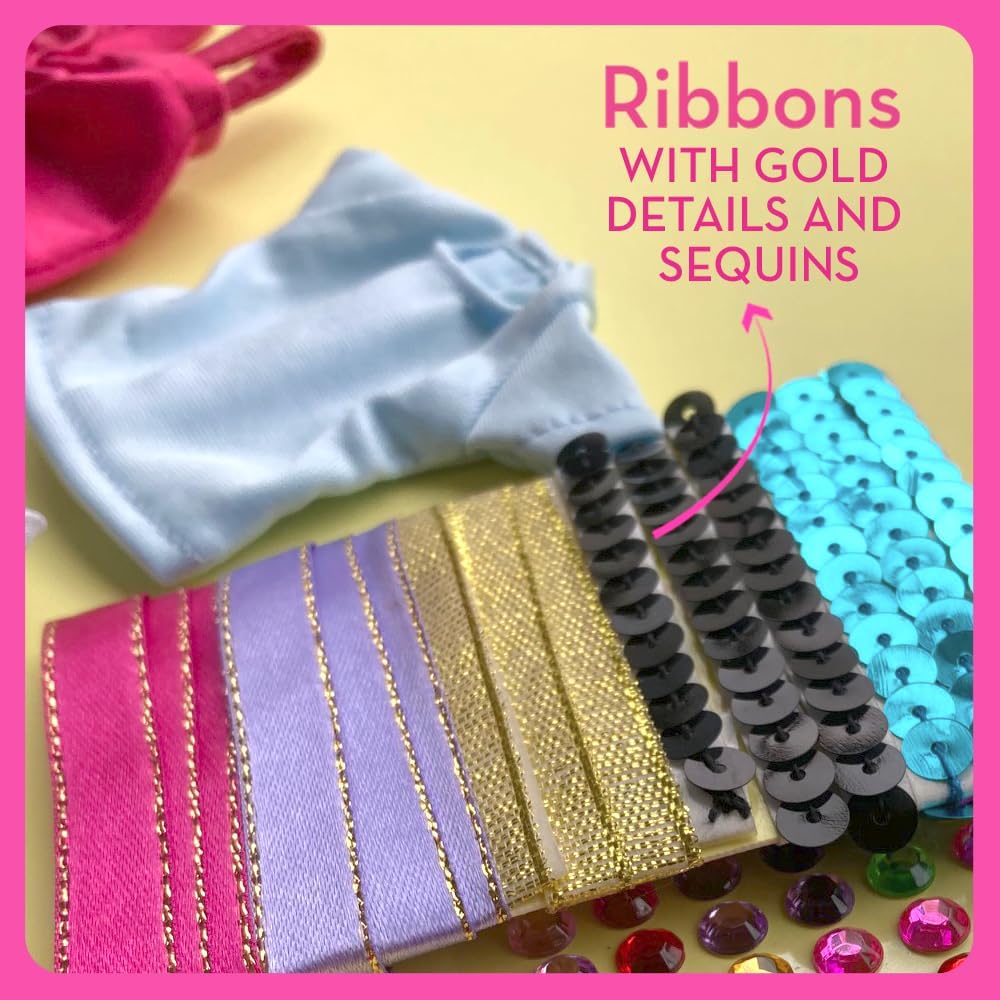 Kit Barbie Sparkle Collection pour créer des tenues 130 pcs – Image 5