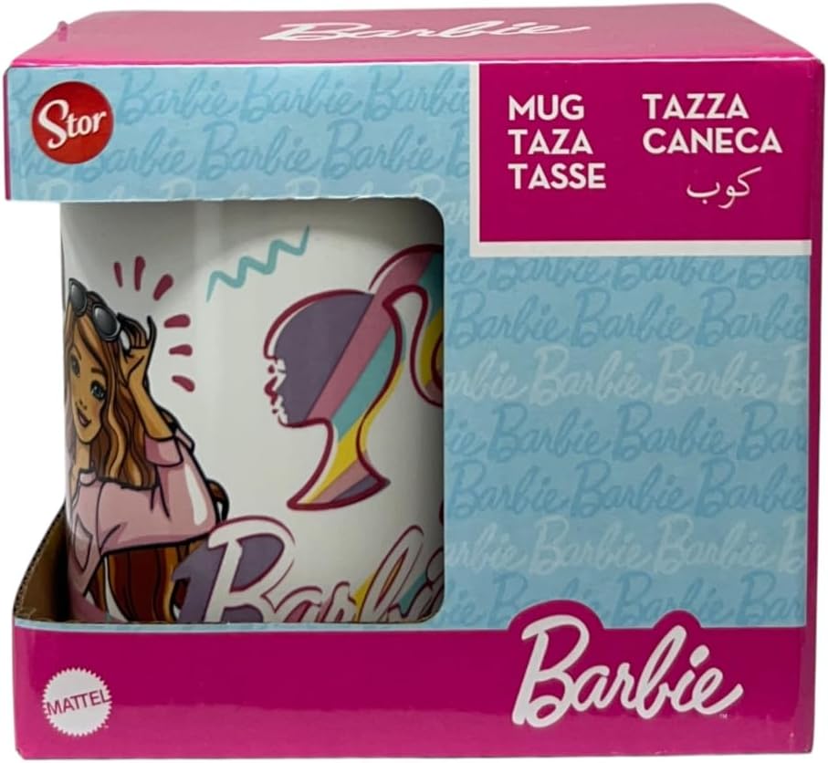 Mug bol de petit déjeuner Barbie Mattel en céramique 325 ml – Image 6