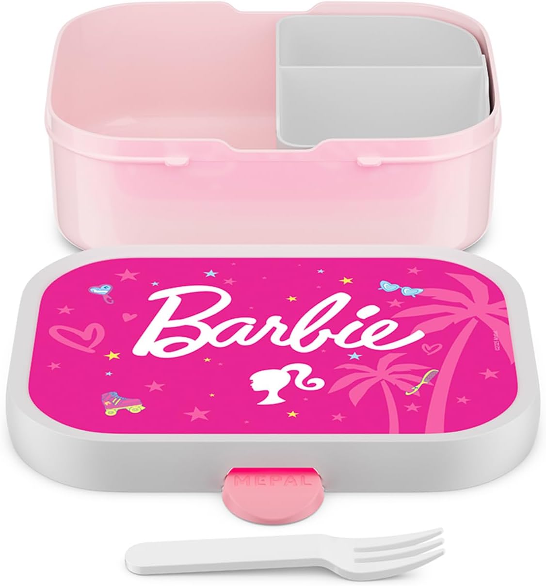 Boîte déjeuner Barbie 750 avec bento et fourchette – Image 2