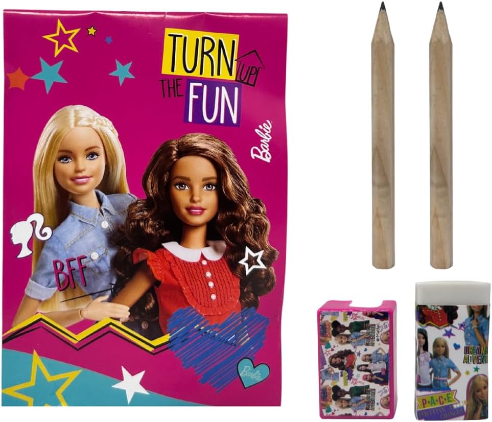 Cube créatif Barbie avec papeterie 25 pièces – Image 2