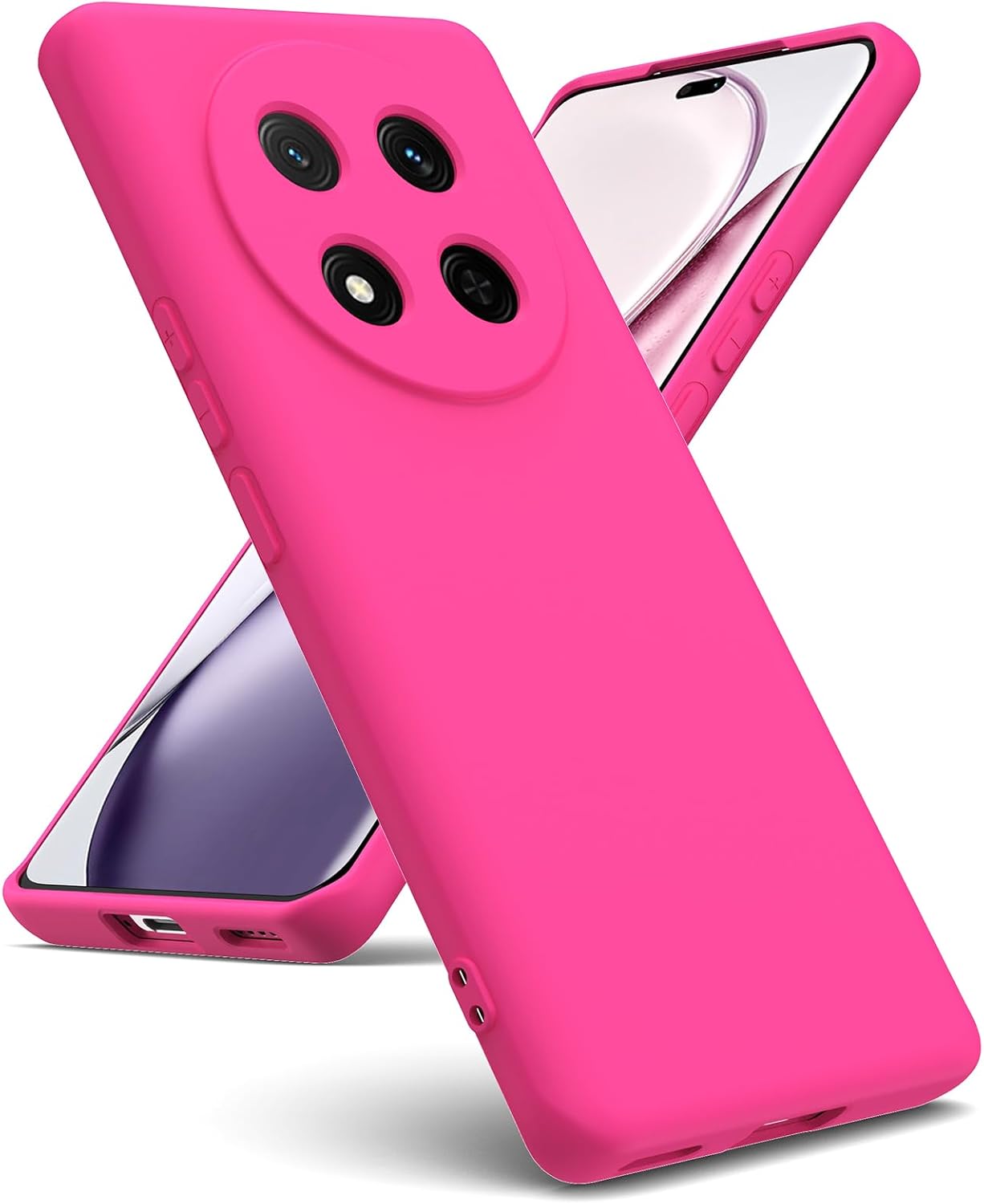 Coque Barbie Poudre en silicone liquide pour Honor Magic 7 Lite 5G