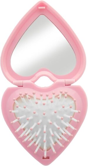 Barbie Brosse de sac avec miroir intégré à emporter