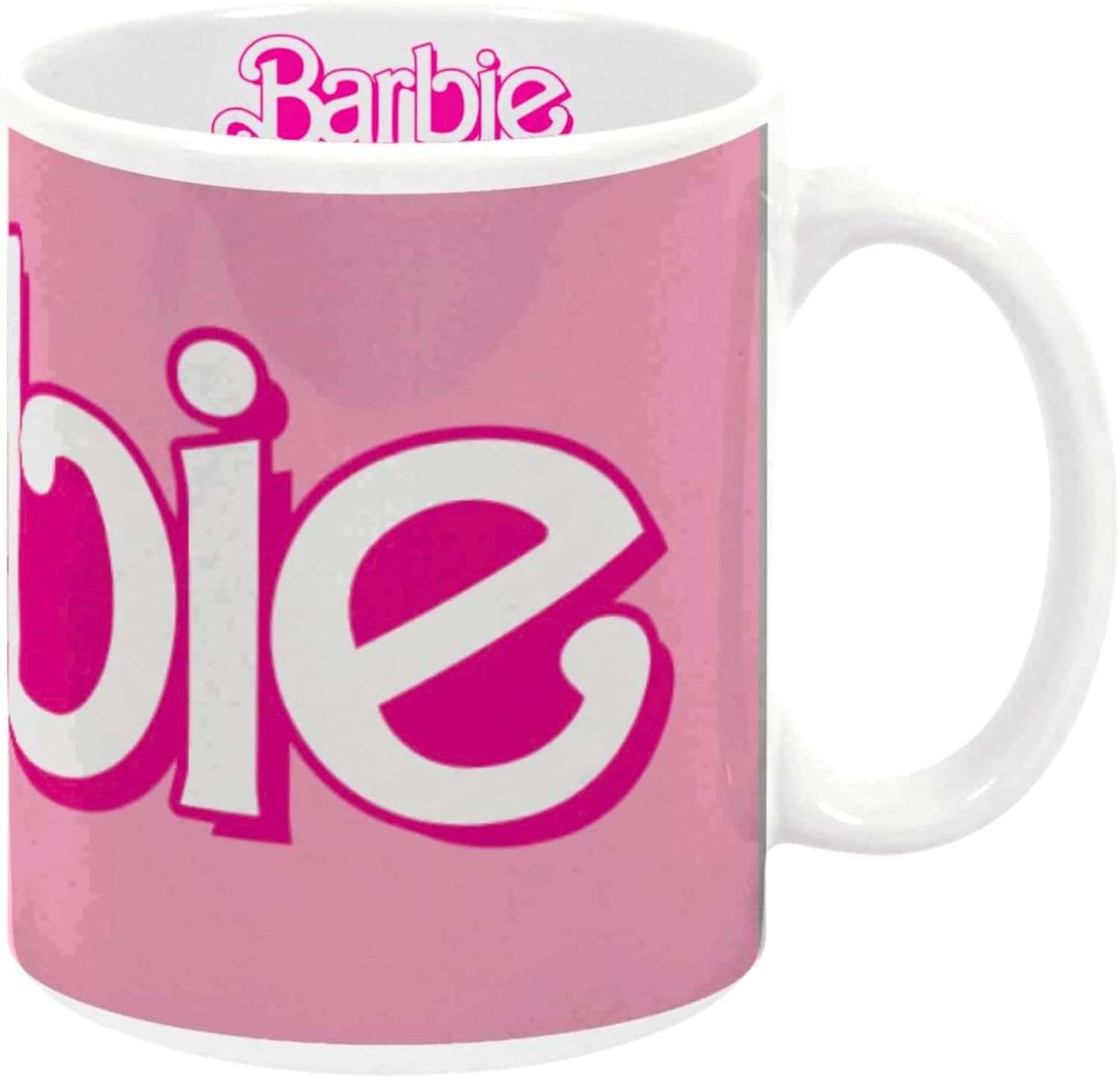Tasse à café Barbie en céramique à motif de poupées