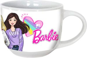 Tasse Barbie en céramique design poupée, coffret cadeau