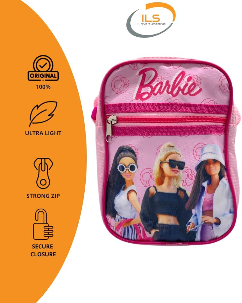 Sac banane Barbie à bandoulière réglable pour enfant – Image 5