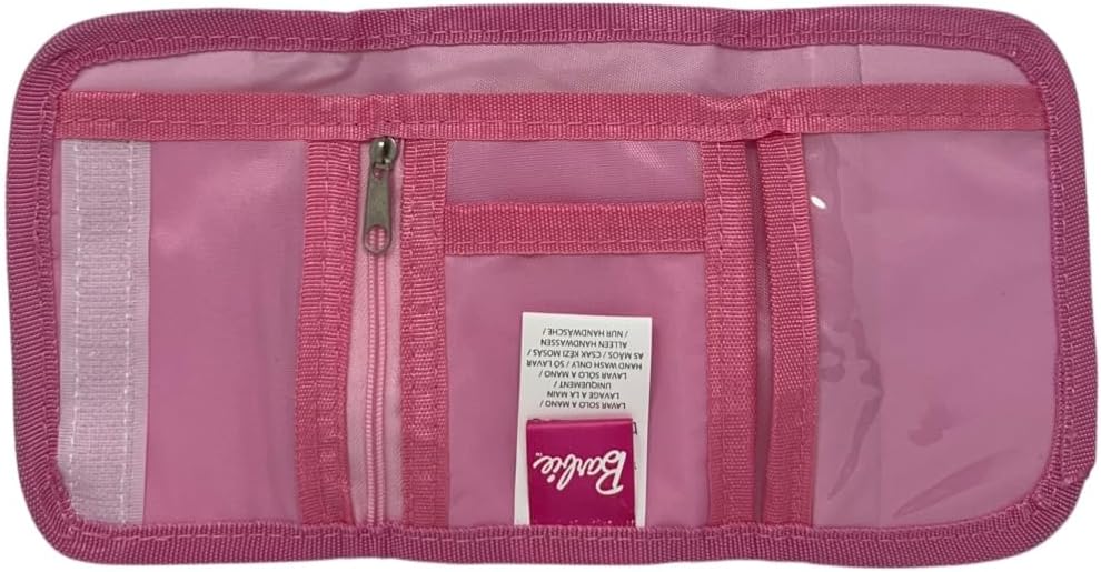 Portefeuille Barbie à fermeture velcro format 13 x 8 – Image 3