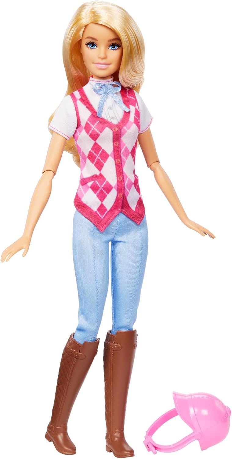 Barbie Les Mystères de Barbie, poupée Malibu avec tenue d’équitation amovible – Image 5