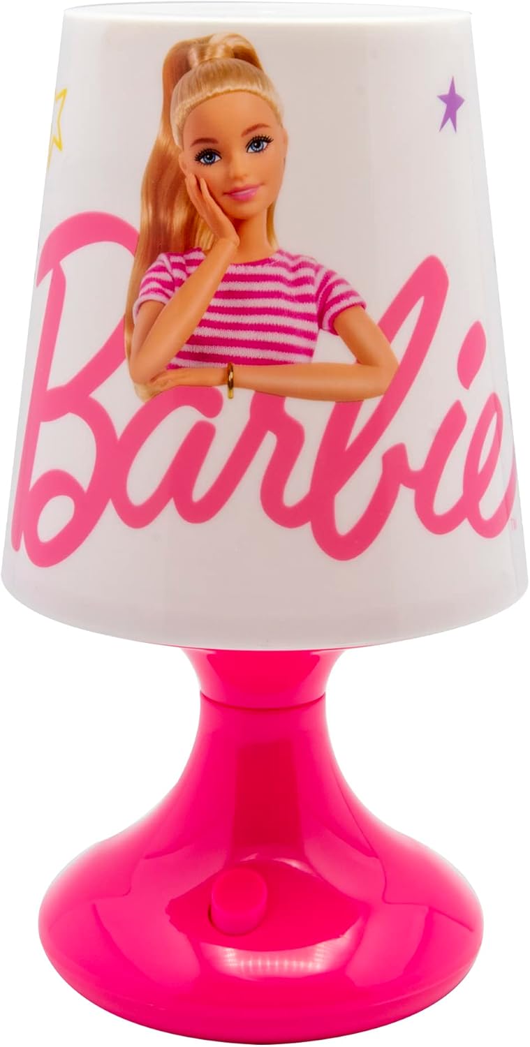 Mini lampe Barbie LED à piles 10 x 10 x 19 cm