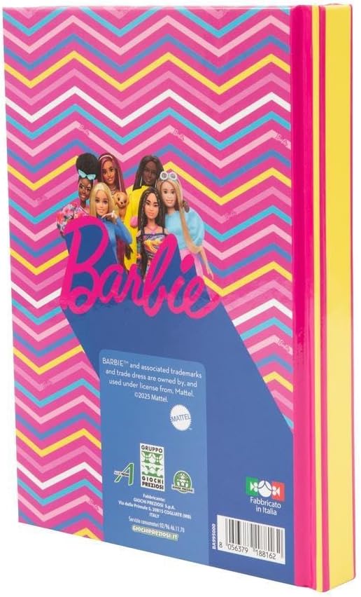 Agenda Barbie 2025/2026 non daté 10 mois à couverture rigide – Image 4