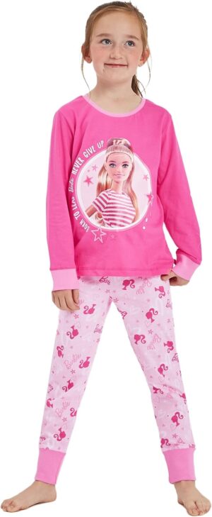Pyjama fille Barbie à manches longues