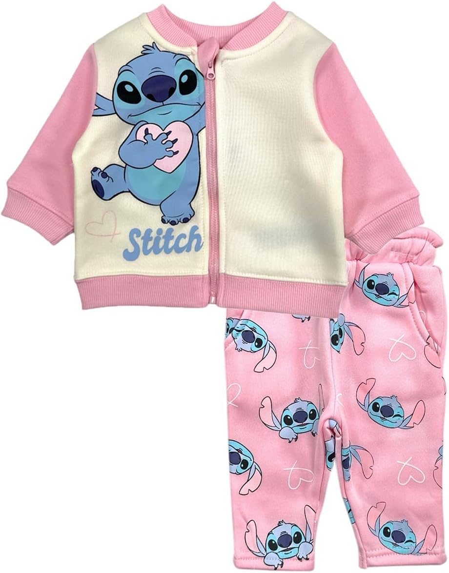 Jogging Barbie Disney Fuschia pour fille avec haut et pantalon