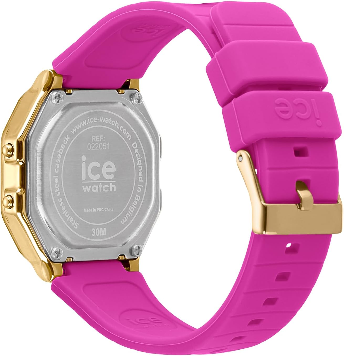 Montre digitale rétro Barbie rose ICE-WATCH, boîtier 32 mm – Image 4