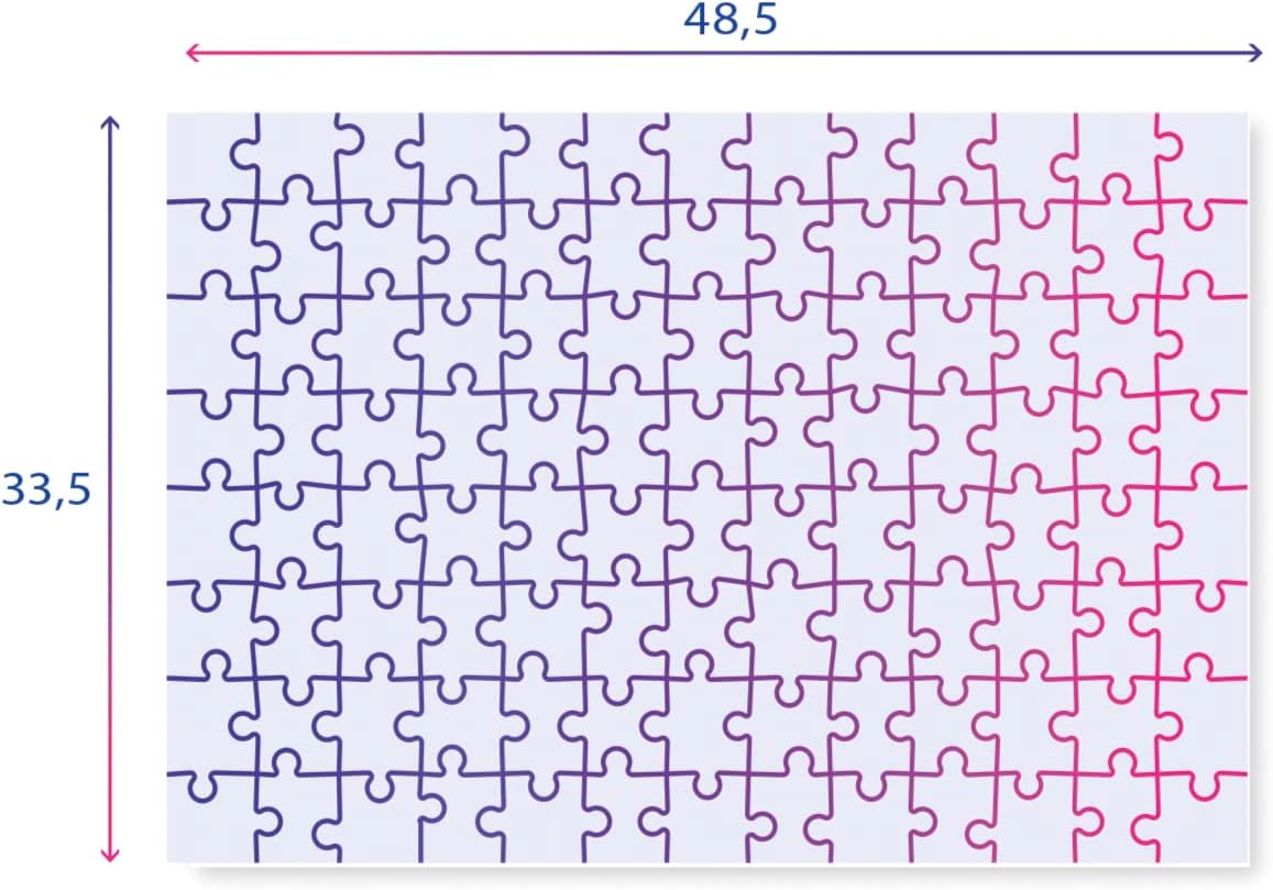 Puzzle Barbie 104 pièces en boîte carrée Clementoni 80511 – Image 8