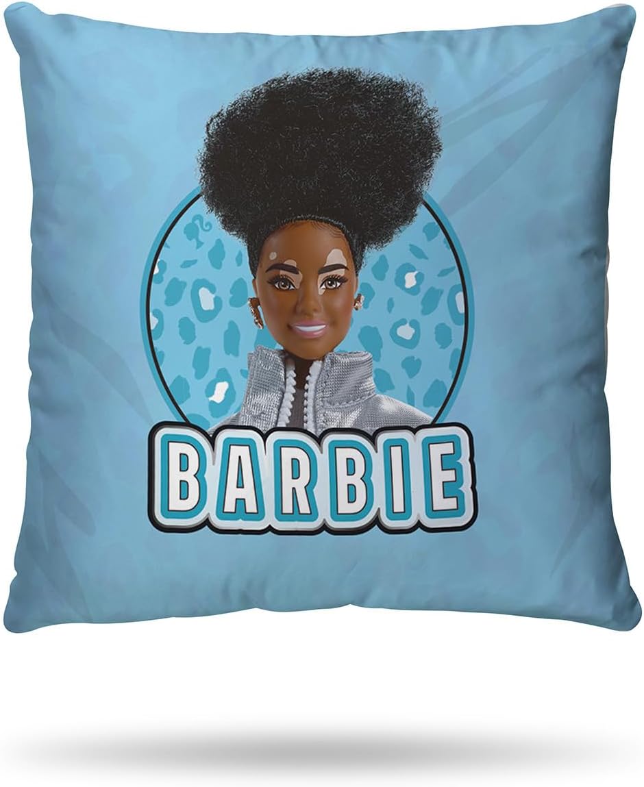 Parure Barbie réversible en 100% coton avec housse de couette 140x200 cm et taie 63x63 cm – Image 8