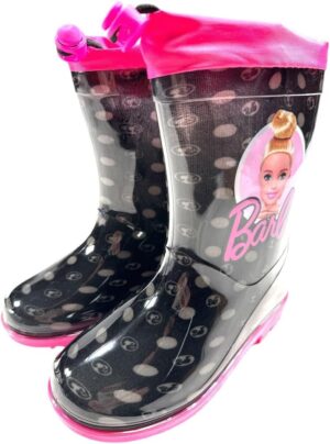 Botte Barbie fille en caoutchouc imperméable pour temps froid