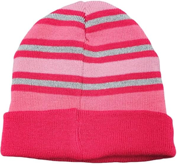 Bonnet d'hiver Barbie Fuchsia taille unique – Image 2